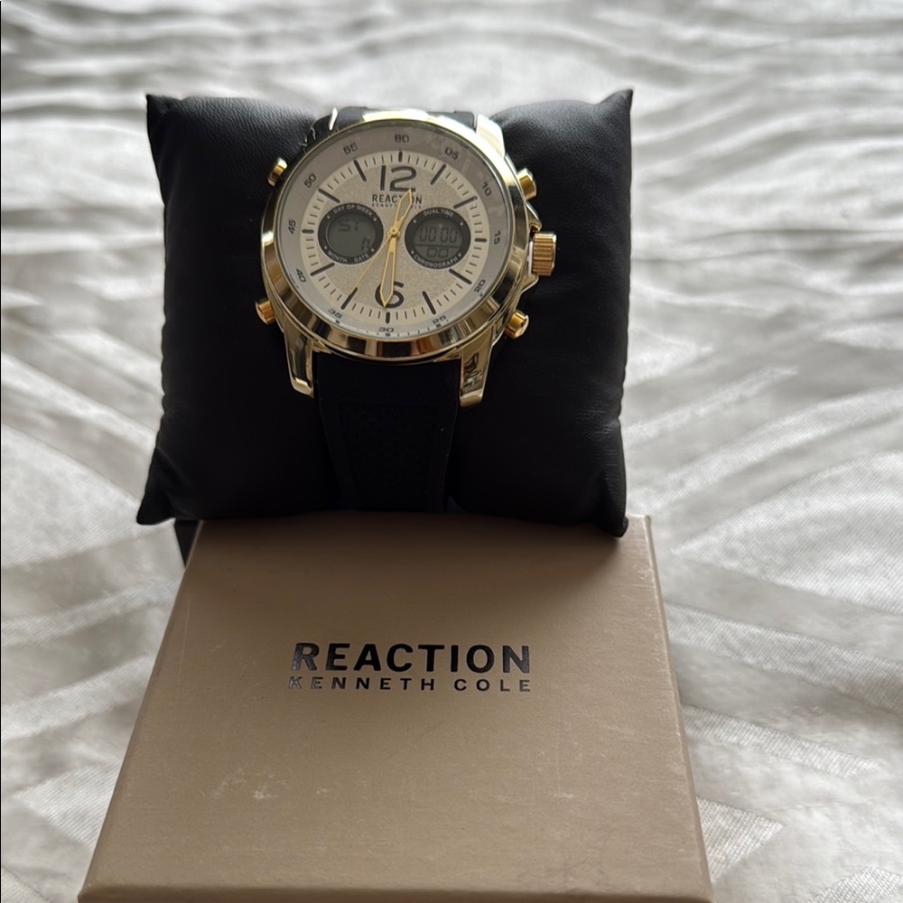 Kenneth Cole Reaction Gold and Black Men's Watch